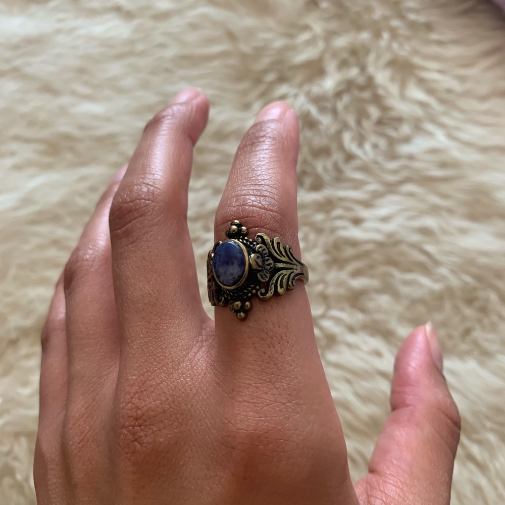 Two Natural Stone Rings
